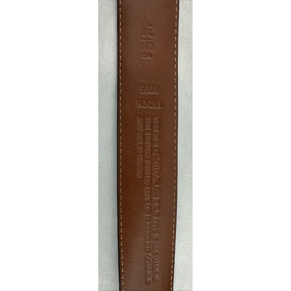 COACH Leather Belt Men 44